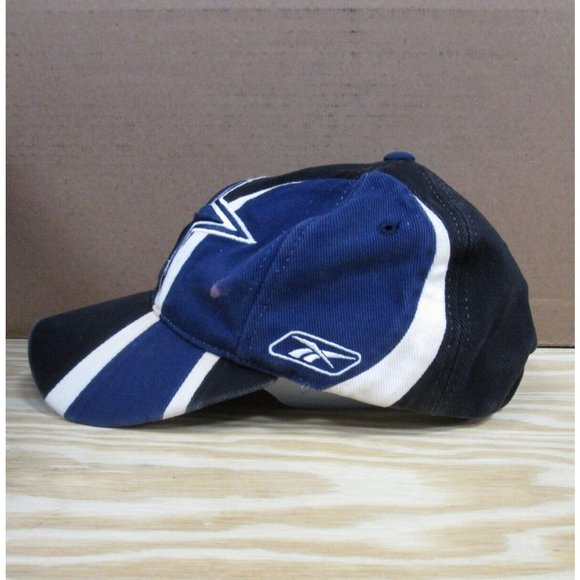Dallas Cowboys Hat Cap Hook Loop Blue NFL Equipment Reebok One en * - Picture 3 of 10